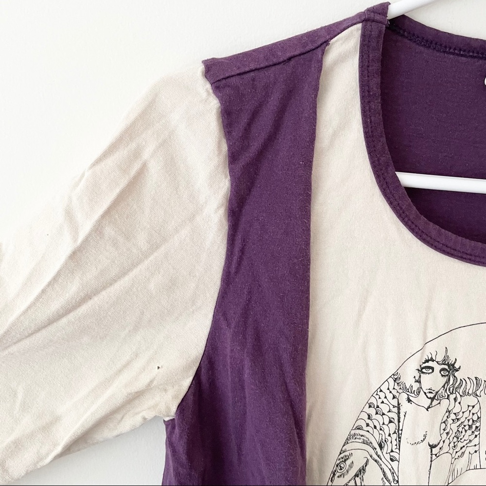 🔮Purple Dreams Graphic Mid Sleeve Tee - Picture 5 of 9